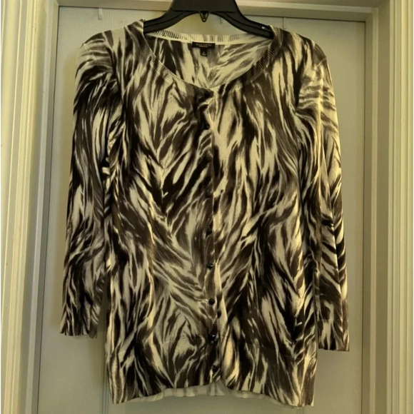 Talbots Long Sleeve Button Up Cardigan - Picture 1 of 6
